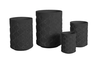 Geo Cylinder Designer Cement Planter at online8 furniture store Auckland