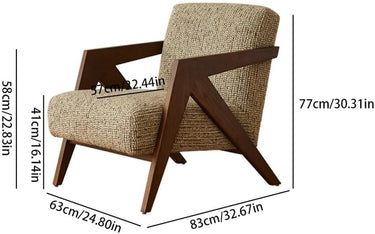 George Retro Armchair at online8 furniture store Auckland