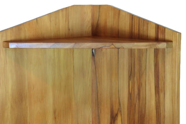 George Town Rimu Corner Display Unit at online8 furniture store Auckland