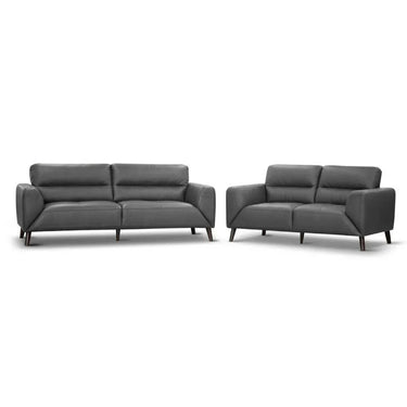 Georgia Leather Lounge Suite - 3+2 Seater at online8 furniture store Auckland