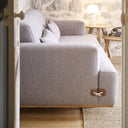 Gianni Duffle 3 Seat Sofa - Latte at online8 furniture store Auckland