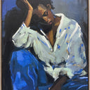 Gilded Twilight Hand Painted Framed Canvas Wall Art at Online8 Furniture Auckland NZ