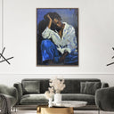 Gilded Twilight Hand Painted Framed Canvas Wall Art at Online8 Furniture Auckland NZ