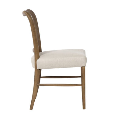Giverny Dining Chair with Rattan Back at online8 furniture store Auckland