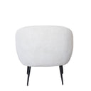Glam Club Boucle Chair - Cream at online8 furniture store Auckland