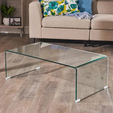 Glass Coffee Table | Ghost Coffee Table at online8 furniture store Auckland