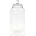 Glass Jar with Glass Lid Medium at online8 furniture store Auckland