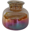 Glass Vase - Orange-Purple at online8 furniture store Auckland