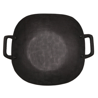 Goa Tray Small Square w/Handles - Black at Online8 Furniture Auckland NZ