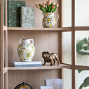 Gold Bulldog - Statue at online8 furniture store Auckland