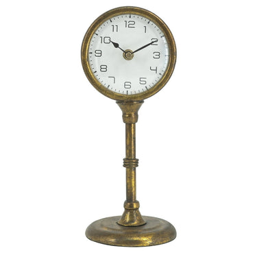 Gold Clock at online8 furniture store Auckland