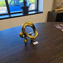 Gold Curved Sculpture at Online8 Furniture Auckland NZ