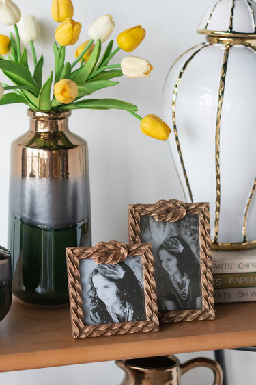 Gold Photo Frame - 4x6" at online8 furniture store Auckland