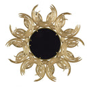 Gold Sunburst Mirror at online8 furniture store Auckland
