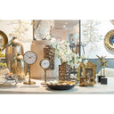 Gold Table Clock at Online8 Furniture Auckland NZ