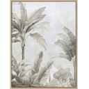 Golden Palms A Framed Canvas - Natural at online8 furniture store Auckland