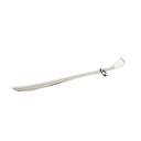 Golf Long Shoe Horn in polished nickel aluminium, a 53cm shoe horn designed to look like a golf club
