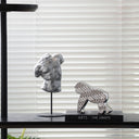 Gorilla Statue Silver at online8 furniture store Auckland