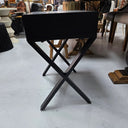 Granada Bedside Table - Black at online8 furniture store Auckland