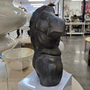 Greco Roman Nude Torso Sculpture - Black at Online8 Furniture Auckland NZ