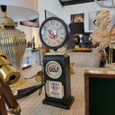 Gulf Petrol Pump Table Clock at online8 furniture store Auckland