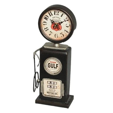 Gulf Petrol Pump Table Clock at online8 furniture store Auckland
