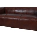 Hampshire 3 Seater Leather Sofa: Vintage Cigar at Online8 Furniture Auckland NZ