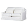 Hampton 2.5 Seater Slip Cover Sofa - Cloud at online8 furniture store Auckland