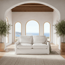 Hampton 2.5 Seater Slipcover Sofa - Cloud at Online8 Furniture Auckland NZ