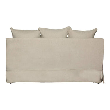 Hamptons 2-Seater Slipcover Sofa Bed - Beige at Online8 Furniture Auckland NZ