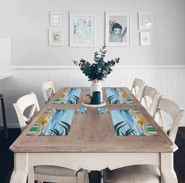 Hamptons Placemats Set/4 at online8 furniture store Auckland