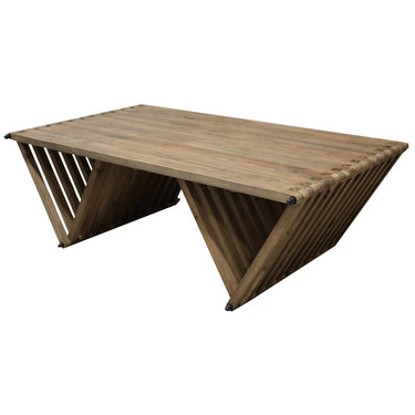 Hamptons Reclaimed Elm Wood Coffee Table at Online8 Furniture Auckland NZ