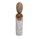 Hand Carved Log Bust 45cm at Online8 Furniture Auckland NZ