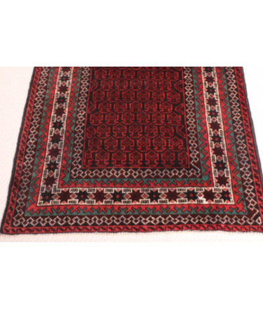 Hand-Knotted Afghan Baluch Rug 150x90 at online8 furniture store Auckland