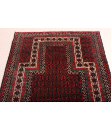 Hand-Knotted Afghan Baluch Rug 150x90 at online8 furniture store Auckland