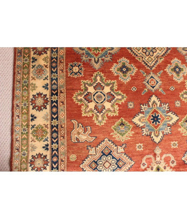 Hand Knotted Afghan Ghazni Kazak Rug 245x170 at online8 furniture store Auckland