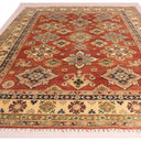 Hand Knotted Afghan Ghazni Kazak Rug 245x170 at online8 furniture store Auckland