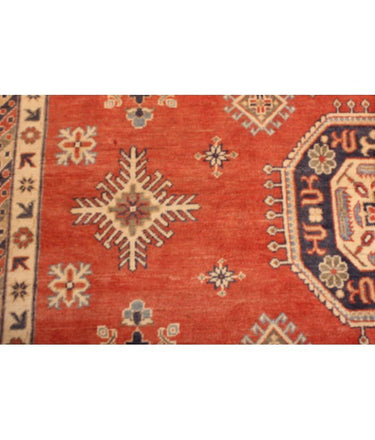 Hand Knotted Afghan Ghazni Kazak Rug 300x240 at online8 furniture store Auckland