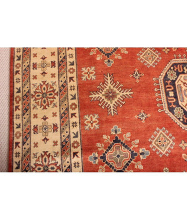 Hand Knotted Afghan Ghazni Kazak Rug 300x240 at online8 furniture store Auckland