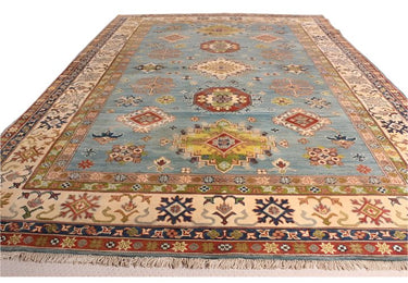 Hand Knotted Afghan Kazak Rug 300x200 at online8 furniture store Auckland