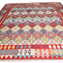Hand Knotted Afghan Kilim Rug - 290x210 at online8 furniture store Auckland