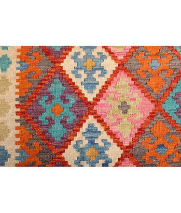 Hand Knotted Afghan Kilim Rug - 300x200 at online8 furniture store Auckland