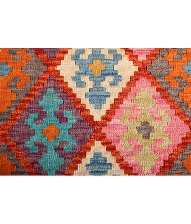 Hand Knotted Afghan Kilim Rug - 300x200 at online8 furniture store Auckland
