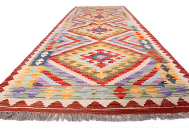 Hand Knotted Afghan Kilim Runner 200x75 at online8 furniture store Auckland