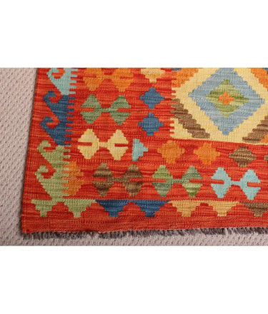 Hand Knotted Reversible Kilim Rug - 200x150 at online8 furniture store Auckland