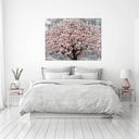 Hand Painted Flower Painting on Stretched Canvas at online8 furniture store Auckland