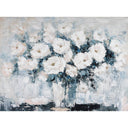 Hand Painted Flower Painting on Stretched Canvas at online8 furniture store Auckland