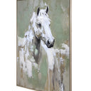 Hand Painted Horse Framed Canvas Wall Art at online8 furniture store Auckland