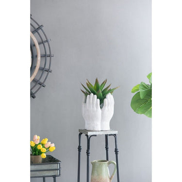 Hand Statue Planter at online8 furniture store Auckland