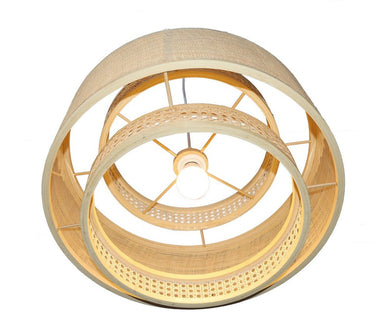 Handcrafted Bamboo Pendant 2 - Natural at Online8 Furniture Auckland NZ